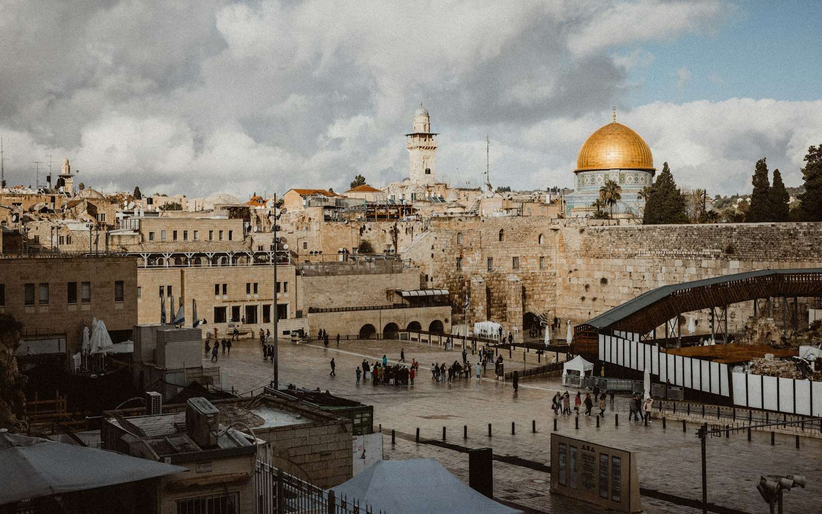 The Western Wall plaza and the Dome of the Rock, Jerusalem